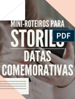 Datas Comemorativas - Stories