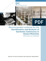 Analysis of Synthetic Cathinones