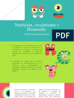 Nutrición, Crecimiento y Desarrollo