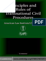 (American Law Institute, UNIDROIT) Principles of T