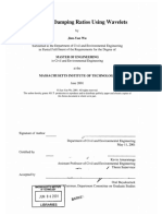 Extracting Damping Ratios Using Wavelets: by Jiun-Yan Wu