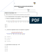 1º Evaluacion Sumativa 7mo