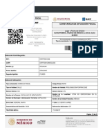 Constancia de situación fiscal RFC DEFR720612I98