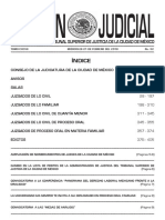 Boletín Judicial: Índice