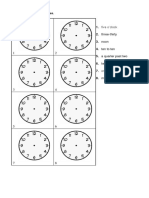 Draw The Different Times