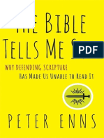 ENNS, Peter (2014) - La Biblia Me Lo Dice ¿Por Qué La Defensa de Las Escrituras Nos Ha Impedido Leerla - PDF Versión 2