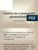 Diseño de Investigación - Investigación Cuantitativa