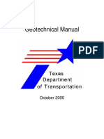 Geotech Manual -TxDOT