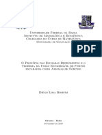 Princípio das Escolhas Dependentes e Teorema da União Enumerável de Finitos como Axiomas de Forcing