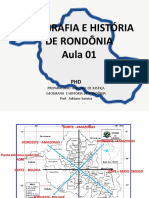 Aula 01 - Geografia e História de Rondônia