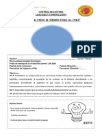 Felipe Pérez Molina - Evaluación 3°básico Escritura de Una Anécdota.