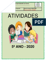 Atividades sobre poluição do rio Tietê e venda de produtos em bancas