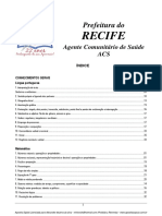 Apostila Opcao Agente Comunitario de Saude Prefeitura Recife
