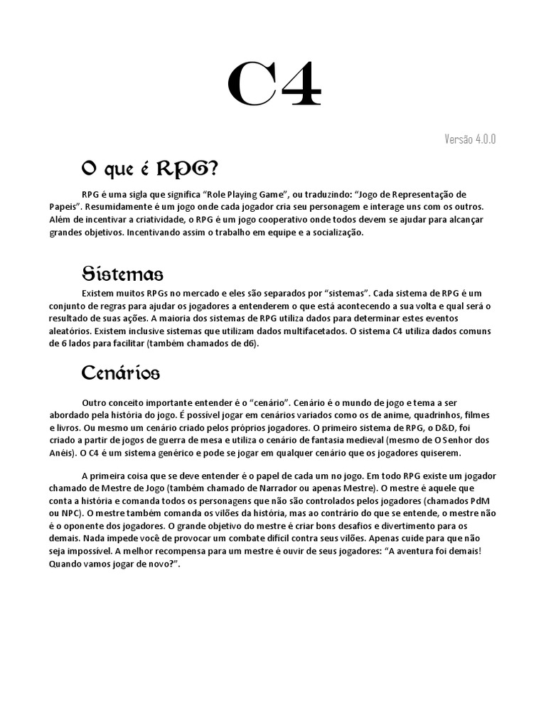 O Que É RPG?, PDF