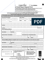 Annual Credit Report Request Form