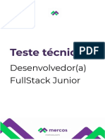 FullStack Junior - Teste
