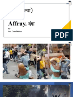 Riot vs Affray 