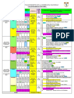 Calendarizacion 2022