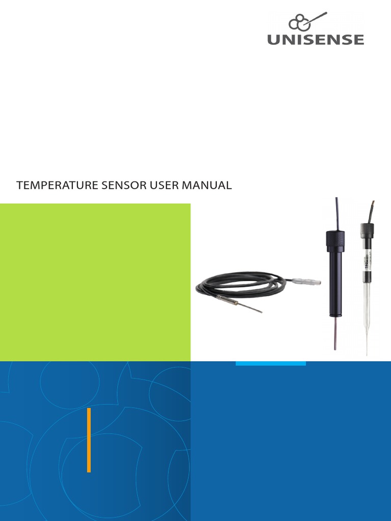 Temperature Sensor User Manual | PDF | Sensor | Thermocouple