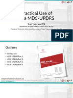 Practical Use of The MDS-UPDRS Edit