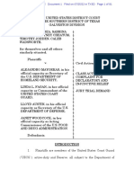 Complaint Ico Bazzrea, Et Al. v. Mayorkas, Et Al.