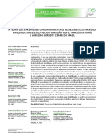 A Teoria Dos Stakeholders Como Ferramenta de Planejamento Estratégico Na Aquicultura