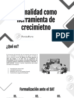 Formalidad Como Herramienta de Crecimiento