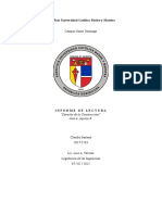 Informe de Lectura 01 - Claudia Santana