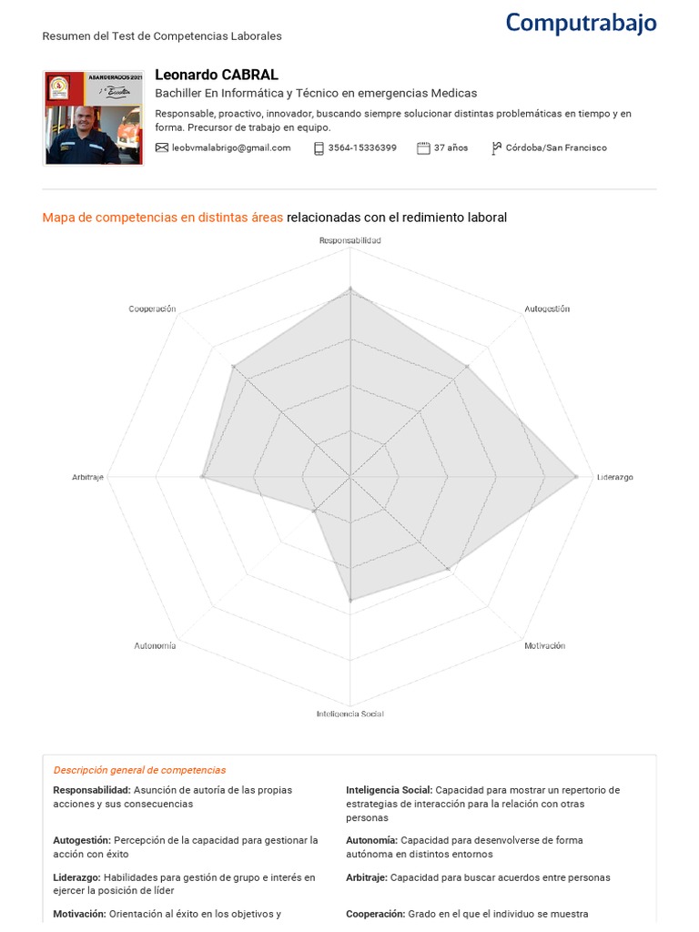Resumen de Competencias Laborales | PDF | Liderazgo | Motivacional