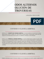 Métodos Alternos de Solución de Controversias 2 Parcial 3 Semanas