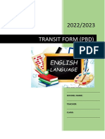 Transit Form (PBD) : School Code: School Name: Teacher: Class