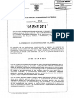 Decreto 050- 2018