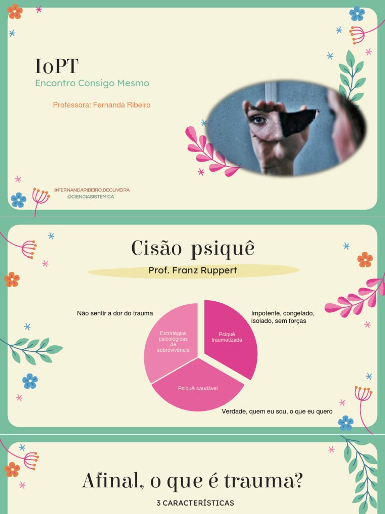 AULA - Trauma e Iopt | PDF | Trauma psicológico | Amor