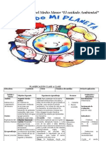 Planificación Medio Menor El Cuidado AMBIENTAL B.N.O