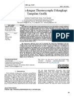 Kalibrator Suhu Dengan Thermocouple Dilengkapi Tampilan Grafik