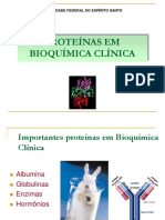 Proteinas em Bioquimica clinica