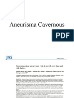 Aneurisma Cavernous