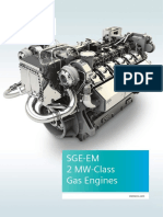 Sge-Em 2 MW-Class Gas Engines