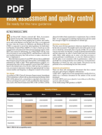 Risk Assessment and Quality Control - QCNet