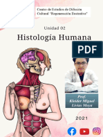 02 Histología Humana - Prof. Kleider Miguel Livias Moya - Edición 2021