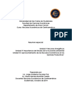 Resumen Especial Unidades V VI y VII RECA 2014