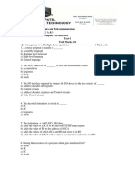 CA1 QB For Computer Architecture