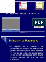 Estimación y prueba de hipótesis en estadística