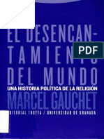 Marcel Gauchet - Dinámica de La Trascendencia (El Desencantamiento Del Mundo)