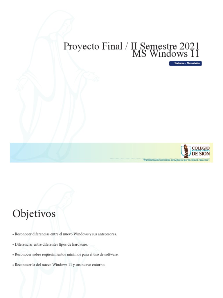 Proyecto Final | PDF | Microsoft Windows | Windows 10