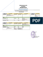 Jadwal Bimbel USP Kelas XII Dan XIII