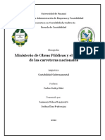 El mal estado de las carreteras nacionales y la gestión del MOP