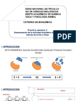 PRACTICA SEMANA 3. Determinación de La Actividad de La Amilasa. KM y Vmax