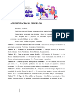 Roteiro - Economia Do Setor Público - Versão Aluno