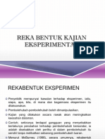 Bab 8 Rekabentuk Kajian Eksperimental